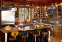 Dramatic Contemporary Kitchen by Susan Fredman