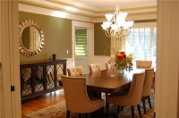 Elegant Contemporary Dining Room by Celi St.Onge