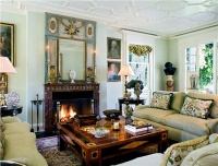 Sumptuous Traditional Living Room by Timothy Corrigan