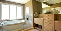 Sunny Contemporary Bathroom by Dawn Williams