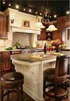 Homey Traditional Kitchen by Rose Marie Carr