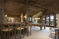 Casual Country/Rustic Game Room by Jerry Locati