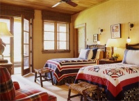 Casual Country/Rustic Bedroom by Suzanne Tucker