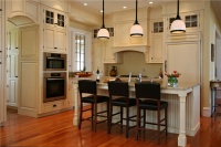 Open Traditional Kitchen by Patty Winberg