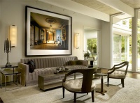 Classic Contemporary Living Room by Gary Lee