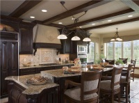 Formal Traditional Kitchen by Lynette Zambon & Carol Merica