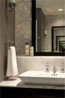 Classic Transitional Bathroom by Michael Abrams