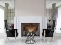 Elegant Contemporary Living Room by Jamie Herzlinger