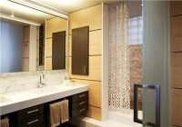 Elegant Contemporary Bathroom by Laura Bohn