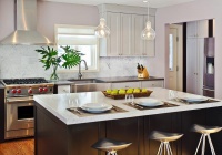 Light Contemporary Kitchen by Evelyn Benatar