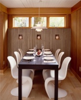 Casual Contemporary Dining Room by Dave Giulietti & Timothy Schouten