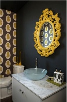 Dramatic Contemporary Bathroom by Beth Dotolo & Carolina Gentry