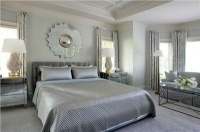 Elegant Contemporary Bedroom by Tobi Fairley