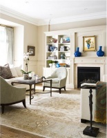 Formal Transitional Living Room by Jeffrey and Deborah Fisher