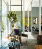 Sunny Contemporary Living Room by Gabriel Benroth, Adam Rolston & Drew Stuart