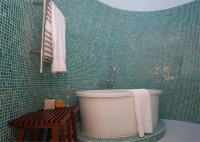 Private Contemporary Bathroom by Emily Mackie