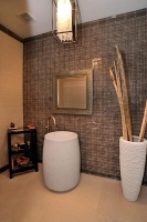 Elegant Contemporary Bathroom by Sandra Harding