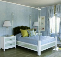 Light Contemporary Bedroom by Drake Design Associates