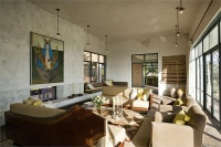 Casual Country/Rustic Living Room by David Howell