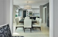 Classic Contemporary Dining Room by Nathalie Tremblay