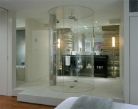 Open Contemporary Bathroom by Garret Werner