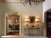 Elegant Traditional Foyer by Robin Baron