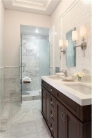 Classic Contemporary Bathroom by Scott Hirshson