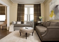 Relaxing Contemporary Living Room by Mindy Miles Greenberg