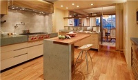 Open Contemporary Kitchen by Fu-Tung Cheng