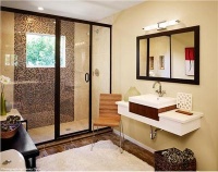 Relaxing Contemporary Bathroom by Komal Sheth