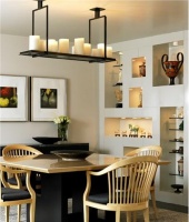 Formal Contemporary Dining Room by Susan Orpin