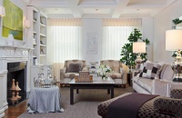 Airy Contemporary Living Room by Evelyn Benatar