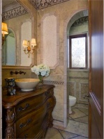 Private Traditional Bathroom by Lori Dennis