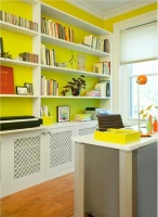 Sunny Contemporary Home Office by Elizabeth Aurandt