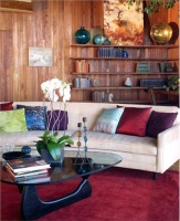 Casual Contemporary Living Room by Kimberly Rider