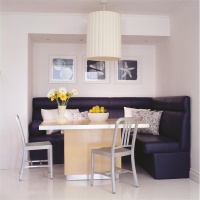 Light Contemporary Dining Room by Deborah Wecselman