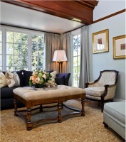 Classic Traditional Living Room by Garrison Hullinger