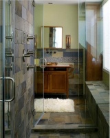 Elegant Contemporary Bathroom by Tracy Murdock