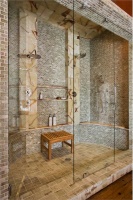 Relaxing Country/Rustic Bathroom by Jerry Locati