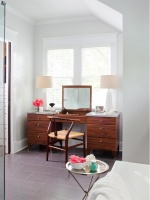 Airy Transitional Bathroom by TerraCotta Properties