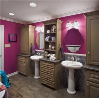 Stately Contemporary Bathroom by Cindy Aplanalp