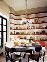 Elegant Transitional Kitchen by Jamie Herzlinger