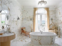 Dramatic Contemporary Bathroom by Bjorn Bjornsson