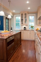 Relaxing Transitional Kitchen by Carol DeBear