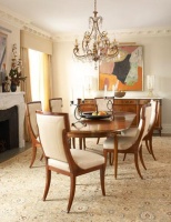 Elegant Transitional Dining Room by Barry Goralnick