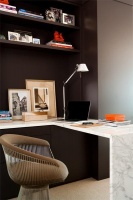 Classic Contemporary Home Office by Tony Cappoli