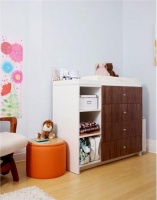 Light Contemporary Kid's Room by Amanda Moore