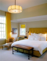 Private Transitional Bedroom by Judith  Cohen