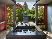 Relaxing Contemporary Bathroom by Garret Werner