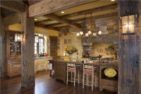 Homey Country/Rustic Kitchen by Jerry Locati